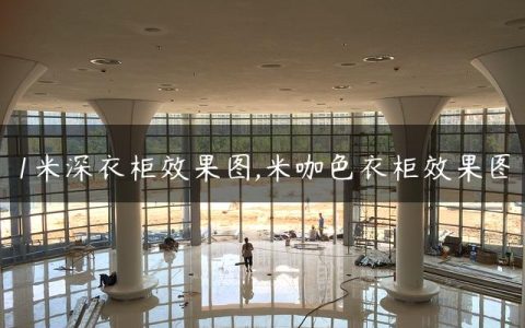 1米深衣柜效果图,米咖色衣柜效果图