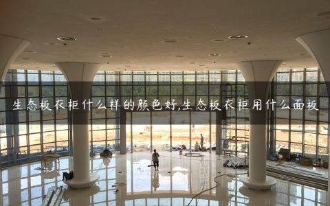 生态板衣柜什么样的颜色好,生态板衣柜用什么面板