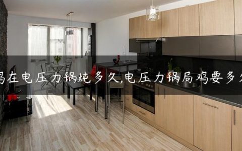 鸡在电压力锅炖多久,电压力锅局鸡要多久