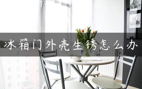 冰箱门外壳生锈怎么办