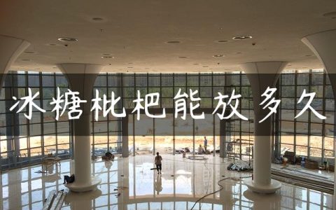 冰糖枇杷能放多久