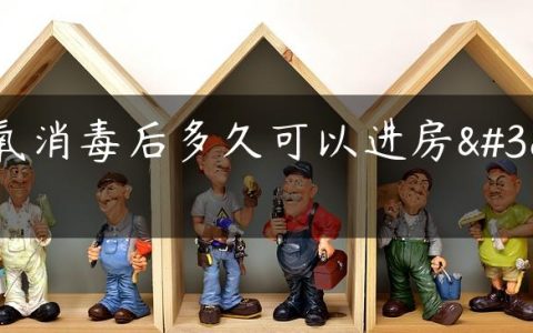 臭氧消毒后多久可以进房间