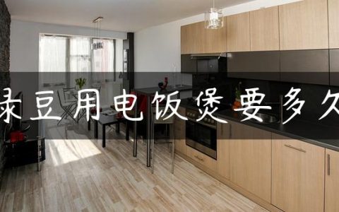 绿豆用电饭煲要多久
