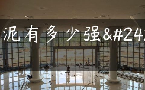 水泥有多少强度