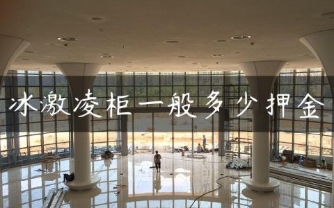 冰激凌柜一般多少押金