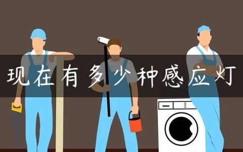 现在有多少种感应灯