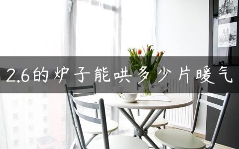 2.6的炉子能哄多少片暖气
