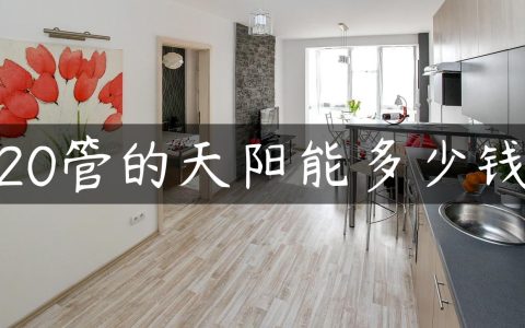20管的天阳能多少钱
