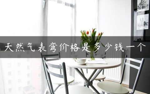 天然气表弯价格是多少钱一个