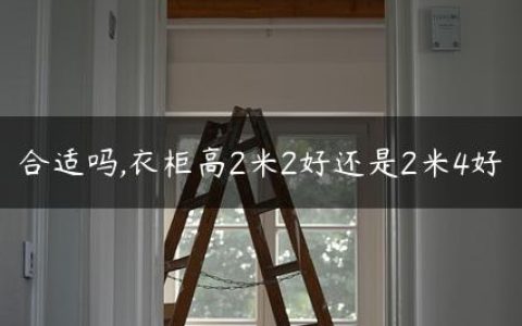 合适吗,衣柜高2米2好还是2米4好