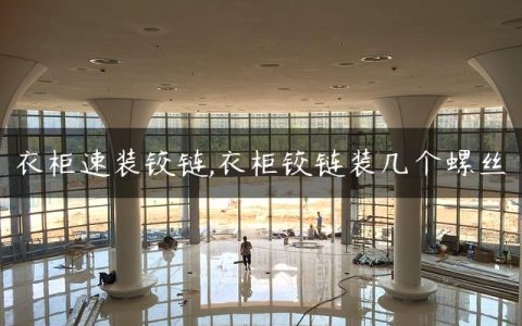 衣柜速装铰链,衣柜铰链装几个螺丝
