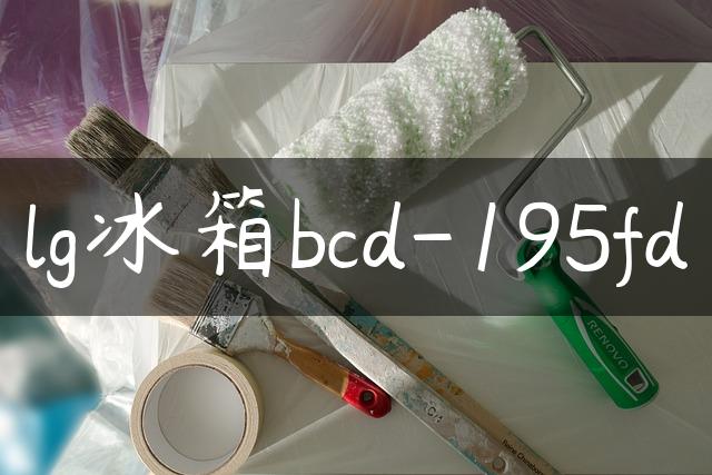 lg冰箱bcd-195fd