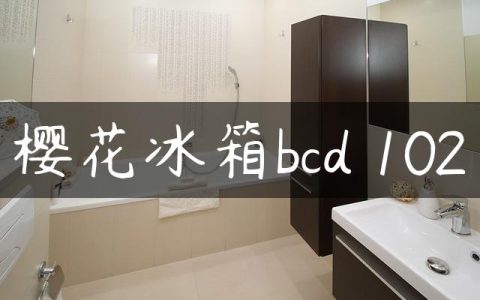 樱花冰箱bcd 102