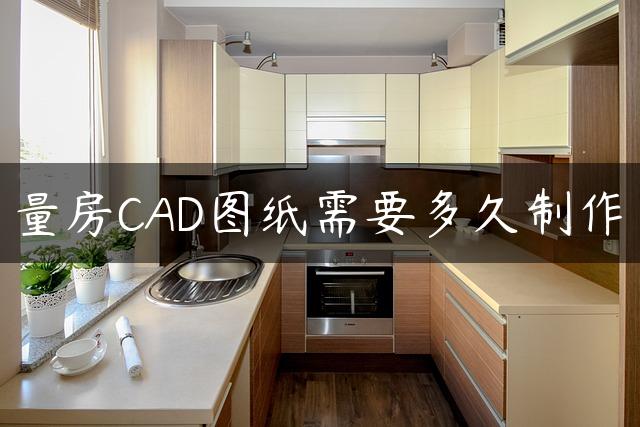 量房CAD图纸需要多久制作