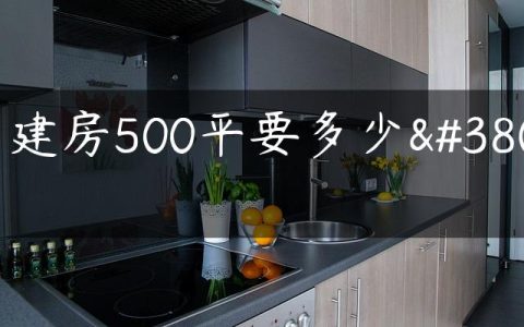 自建房500平要多少钱