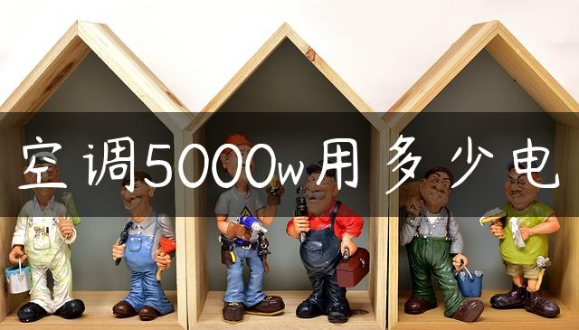 空调5000w用多少电