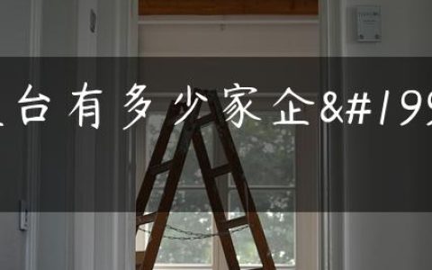 天台有多少家企业