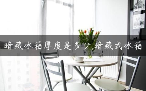 暗藏冰箱厚度是多少,暗藏式冰箱