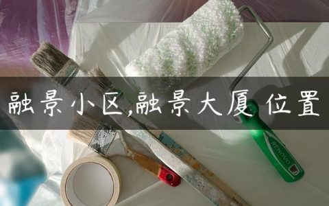 融景小区,融景大厦 位置