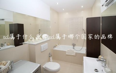 tcl属于什么品牌,tcl属于哪个国家的品牌
