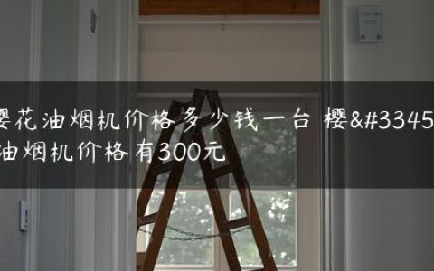 樱花油烟机价格多少钱一台 樱花油烟机价格有300元