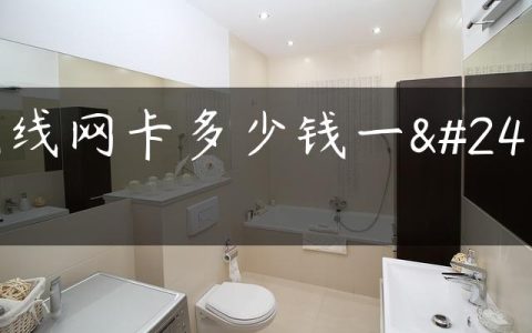 无线网卡多少钱一年