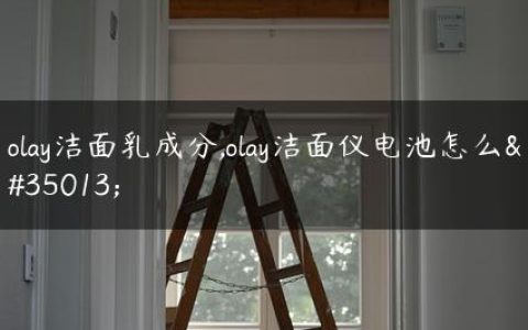 olay洁面乳成分,olay洁面仪电池怎么装