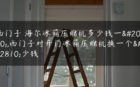 西门子 海尔冰箱压缩机多少钱一个,西门子对开门冰箱压缩机换一个多少钱