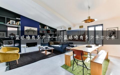 一个篮球场有多少平,一个篮球场有多少平方分米