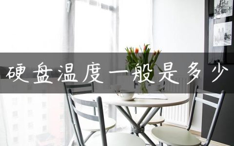 硬盘温度一般是多少