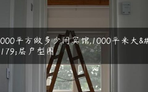 1000平方做多少间宾馆,1000平米大平层户型图