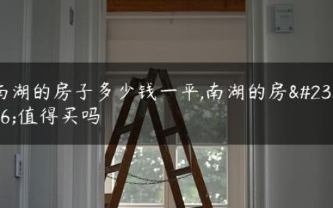 南湖的房子多少钱一平,南湖的房子值得买吗