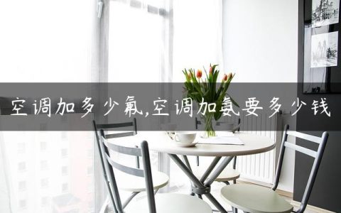 空调加多少氟,空调加氨要多少钱