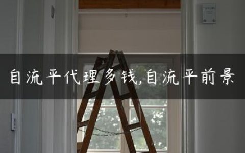 自流平代理多钱,自流平前景
