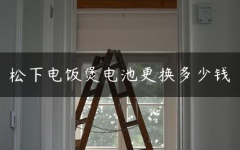 松下电饭煲电池更换多少钱