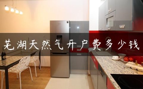 芜湖天然气开户费多少钱